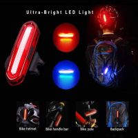 120LM Durable Bike Taillight 600mAh Mountain Bicycle Rear Lighting USB Rechargeable Night Riding Tail Light Cycling Accessories