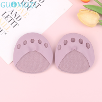 [GUOMUZI] 1คู่หน้าเท้า Pads ครึ่ง insoles ที่มองไม่เห็นถุงเท้า Anti-Pain Anti-Skid Toe Pad