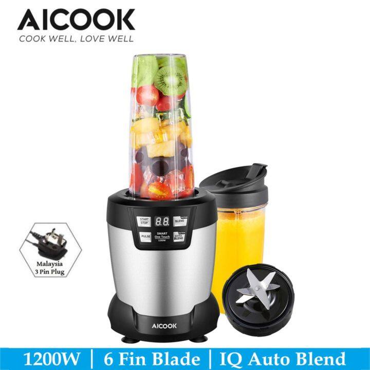 AICOOK Smoothie Blender, 9 Speeds Control, Touch Screen