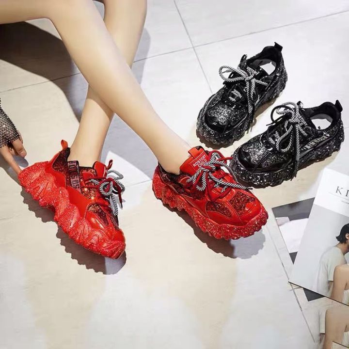 รองเท้า-ผู้หญิง-สีแดง-รองเท้าผ้าใบ-รองดท้าผ้าใบ-ผญ-รองเท้าพื้นหนา-ins-รองเท้าเก๋ๆ-แฟชั่น-2021-ใหม่-110607