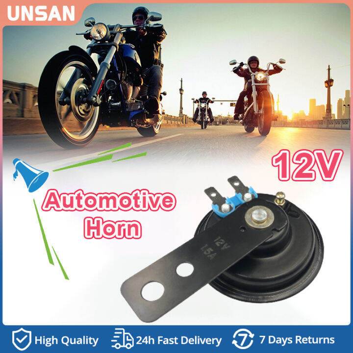 Automotive Horn，12V Universal Waterproof Electric Horn Loud Speaker for