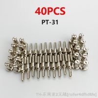 hk◐﹊❀  40pcs PT31 40A Cutting Torch Consumable Cutter Extended  Electrode Nozzle