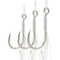 【CW】 Jigging Jigs Slow Fast Round Jig Hooks Fishing and XR-Hot