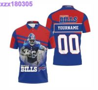 Boobie Dixon Afc East Champs Personalized Buffalo Bills Polo