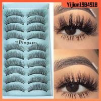 YIJIAN1984918 ไร้ความปราณี Ultra-wispies Pure Hanmdade ปุย ยาวธรรมชาติ ขนมิงค์ 3D Faux เครื่องมือต่อขนตา ขนตาปลอม