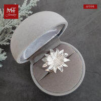 MT แหวนเงินแท้ ดอกทานตะวัน ไซส์: 52, 53, 54, 55, 57, 59 Solid 925 Sterling Silver Ring (sr098) MT Jewelry มณีธารา