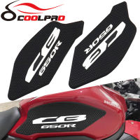 รถจักรยานยนต์ถัง Traction Pads Anti-Slip สติกเกอร์ด้านข้างแก๊สเข่า Fit สำหรับ HONDA CB650R CB 650R CB650 R CB 650 R 2019 2020 2021