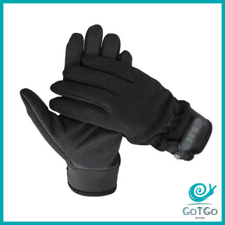 gotgo-ถุงมือมอเตอร์ไซค์-รุ่น-5-11-ไบค์เกอร์-non-slip-gloves-มีสินค้าพร้อมส่ง