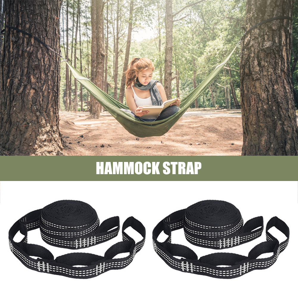 2pcs Heavy Duty Straps Belt for Swing Chair Hammock Hanging Tree Beam 24cm 