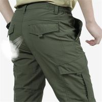 Ultra Light Thin Tactical Quick Dry Pants Men Breathable Summer Casual Army Military Long Trousers Male Waterproof Cargo Pants