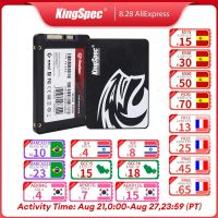 256GB SSDX2PCS 256GB SSDX2PCS Kingspec SSD 2.5นิ้ว SSD SATA3 2TB 4TB 256GB ฮาร์ดไดรฟ์ภายใน512GB SATA เอสเอสดี SSD 128GB 1TB สำหรับแล็ปท็อป SSD คอมพิวเตอร์โน้ตบุ๊ก