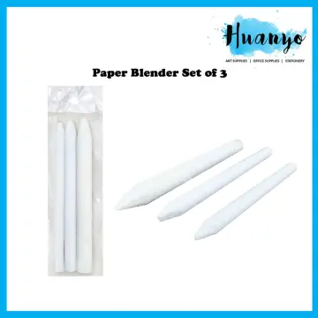 6 Pieces Art Blenders Set Blending Stump Paper Tortillon Set Double Ended  Art Blenders Sticks Sketch Tools