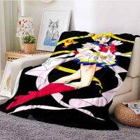 Sailor Moon Animation Blanket Sofa Office Nap Air Conditioning Flannel Soft Keep Warm Customizable EE