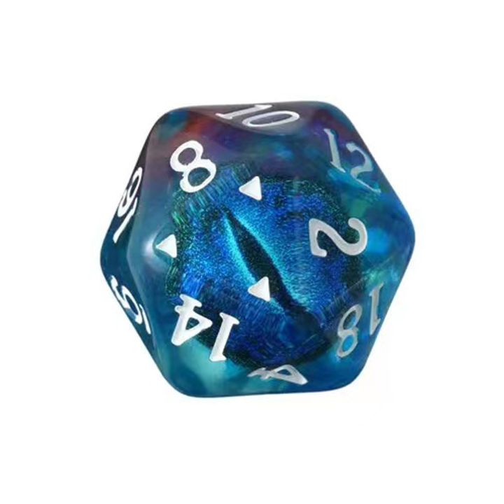 คริสตัลใส20ด้าน-polyhedral-รูปทรงต่างๆประติมากรรมลูกเต๋าดิจิตอลสำหรับ-magical-ygo-pkm-เกมกระดานบาร์ผับคลับ