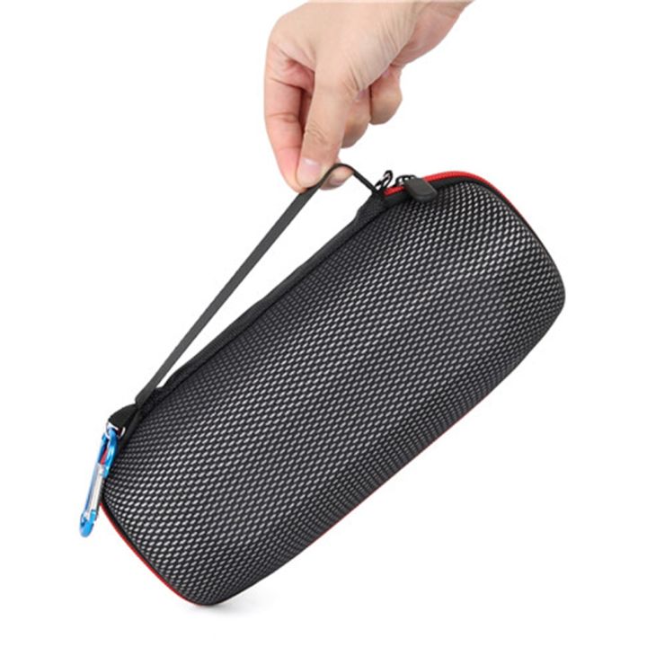 zoprore-eva-hard-carrying-travel-case-for-jbl-charge-5-charge5-waterproof-wireless-bluetooth-speaker-black-grid