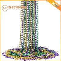 ELECTRONIC CIRCUIT เด็กๆ กลม ลูกปัดเครื่องแต่งกาย สร้อยคอลูกปัด ตกแต่งงานปาร์ตี้ ลูกปัดมาร์ดิกราส์ วันเซนต์แพทริค วันประกาศอิสรภาพ มาร์ดิกราส์ปาร์ตี้