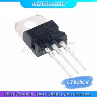 10PCS L7815CV TO220 L7815 TO-220 7815 LM7815 MC7815 stabilivolt voltage-regulator tube New original WATTY Electronics