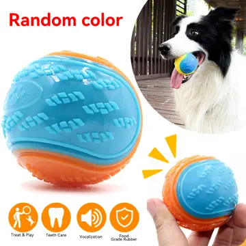 Wobble Giggle Ball for Dogs Ball Interactive Pet Toy Funny Giggle Sounds  Teeth Cleaning Playing Training Herding Balls for Medium Large Dogs Gift -  style 1 