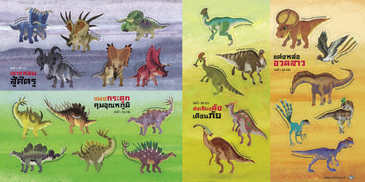 ห้องเรียน-หนังสือสติ๊กเกอร์-มหัศจรรย์ไดโนเสาร์-ความรู้รอบตัวเกี่ยวกับไดโนเสาร์และสัตว์โลกล้านปี-หนังสือรางวัล