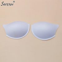 【CW】 1Pair Black Or White Sew In Bra Cups Pads Push Up Swimwear Dress Corset Soft Foam Insert Chest Cup Women Intimates Accessories