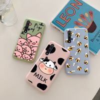 ™●✙ Cute Animal Pattern Case For Huawei Honor 20 Pro Lite Soft Silicone TPU Cartoon Painted Phone Cover Bumper Shell