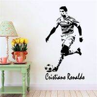 [24 Home Accessories] ผนังสติ๊กเกอร์ฟุตบอลผู้เล่นรูปลอก Ronaldo ฟุตบอลการกระทำผู้เล่นชื่อตกแต่ง D Ecals บ้านห้องเด็กโรงเรียนที่ถอดออกได้ตกแต่ง