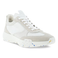 ECCO รงเท้าหนัง RETRO SNEAKER M Shoe SHADOW WHITE