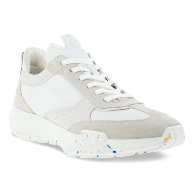 ECCO รงเท้าหนัง RETRO SNEAKER M Shoe SHADOW WHITE