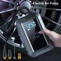 Car Air Pump Wireless/Wired Electric Tire Pump Portable Air Compressor with LED Light For Cars Motorcycles Tyre Inflatable Pump