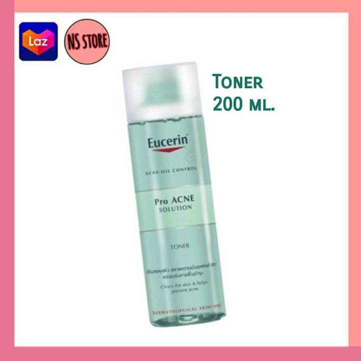 Eucerin Pro Acne-Oil control Toner 200ml. ยูเซอริน โทนเนอร์.