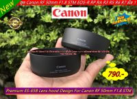 ฮูด ES-65B แท้ 100% !!! ฮูด Canon RF 50mm F1.8 STM &amp;gt;&amp;gt;&amp;gt;&amp;gt; มีโลโก้ Canon &amp;lt;&amp;lt;&amp;lt;&amp;lt;