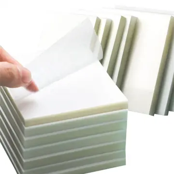 6PacksSet Posted It Transparent Sticky Notes Self-Adhesive