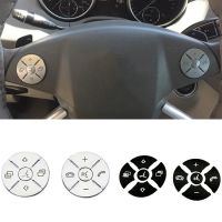 ❈ Car Steering Wheel Button Switch Sticker Cover Trim For Mercedes Benz R 2009-2017 ML GL 2010-2011 CLS 2008-2009 SLK 2009-2010