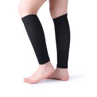 1Pair Unisex Leg Calf Sleeves Men Women Footless Day And Night Sleeping Leg Shaper Compression Socks Elastic Stockings