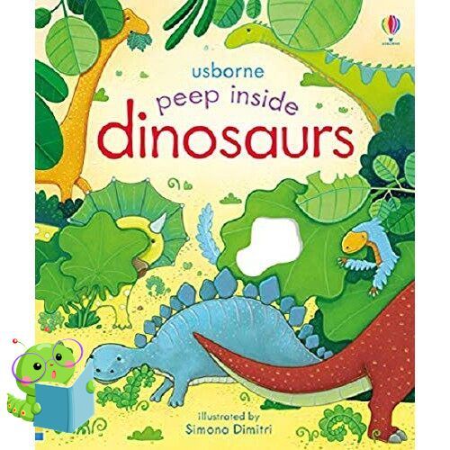 Ready to ship หนังสือความรู้ทั่วไปภาษาอังกฤษ Peep Inside Dinosaurs