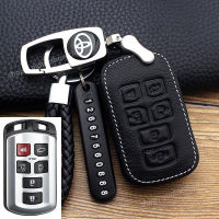 Car Key Case Key Bag for Toyota sienna Toyota Corolla Big Body PU Leather Auto Key Chains