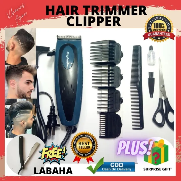 [KACC] JINGHAO PROFESSIONAL ELECTRIC HAIR CLIPPER SET HIGH PERFORMANCE ...