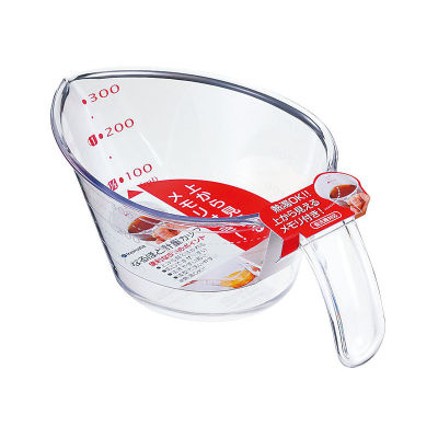 INOMATA ถ้วยตวง (300 มล.) เครื่องล้างจานปลอดภัย ปลอดสาร BPA