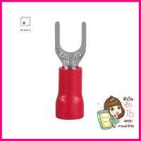 หางปลาแฉกหุ้ม ZEBERG SVM 1.25-4 สีแดง แพ็ก 20 ชิ้นINSULATED SPADE TERMINAL ZEBERG SVM 1.25-4 RED 20PCS **คุ้มที่สุดแล้วจ้า**