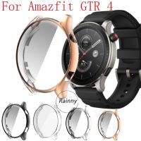 เคส Amazfit GTR 4 new เคส สาย Amazfit GTR4 watch Case กรอบเคสนาฬิกา TPU Soft Shockproof Case AmazfitGTR 4 watch film glass TPU 【BYUE】