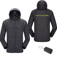 Cannondale logo Printed Men Sunscreen Windbreaker Camping Running Summer Quick Dry Camping Hiking Sun-protective Jacket Coats