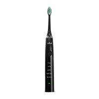 เเปรงสีฟันไฟฟ้า SONIC ELECTRIC TOOTHBRUSH LEBOT BLACK *เเถมเเปรงเเยกอีก 1 ชิ้น*