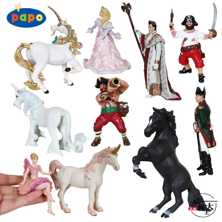 french-papo-simulation-myth-animal-model-childrens-toy-ornaments-myth-horse-51522-educational-cognitive-gift