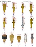 【LZ】☜✜  Bocal De Espuma Adaptador De Metal Gerador De Espuma Pistola De Espuma Lavadora De Alta Pressão Espuma De Sabão Para Nilfisk Karcher Huter Elitech Lavor