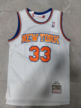 Mitchell & Ness Men's Patrick Ewing New York Knicks 1985 Authentic