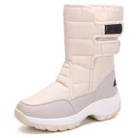 Women Boots Winter Keep Warm Mid Calf Snow Boots For Women Lovely Girls Winter Boots Outdoor Sneakers Fluff Plush Winter Shoes