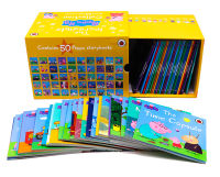 Shop Now! &amp;gt;&amp;gt;&amp;gt; (In Stock) พร้อมส่ง The Incredible Peppa Pig Collection 50 books หนังสือการ์ตูน Peppa Pig เล่มเล็ก 50เล่ม แถมฟรี ตุ๊กตาหุ่นมือ