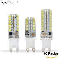 【2023】 vilru3 10ชิ้นโคมไฟหลอดไฟ Led ทรงข้าวโพด G9 AC220V 3014 7W 9W 10W 12W SMD 2835เทียนซิลิโคนฮาโลเจนโคมไฟไฟตกแต่งรถ