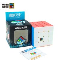 [Picube] MoYu 4x4 Meilong 4x4x4 Magic Cube Speed Cubes Magic Puzzle Strickerless Magico Cubo Mini Size Cubing Toys for Children