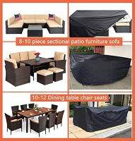 Patio Furniture Covers Outdoor Furniture Cover Waterproof General Purpose Outside Table and Chair Covers